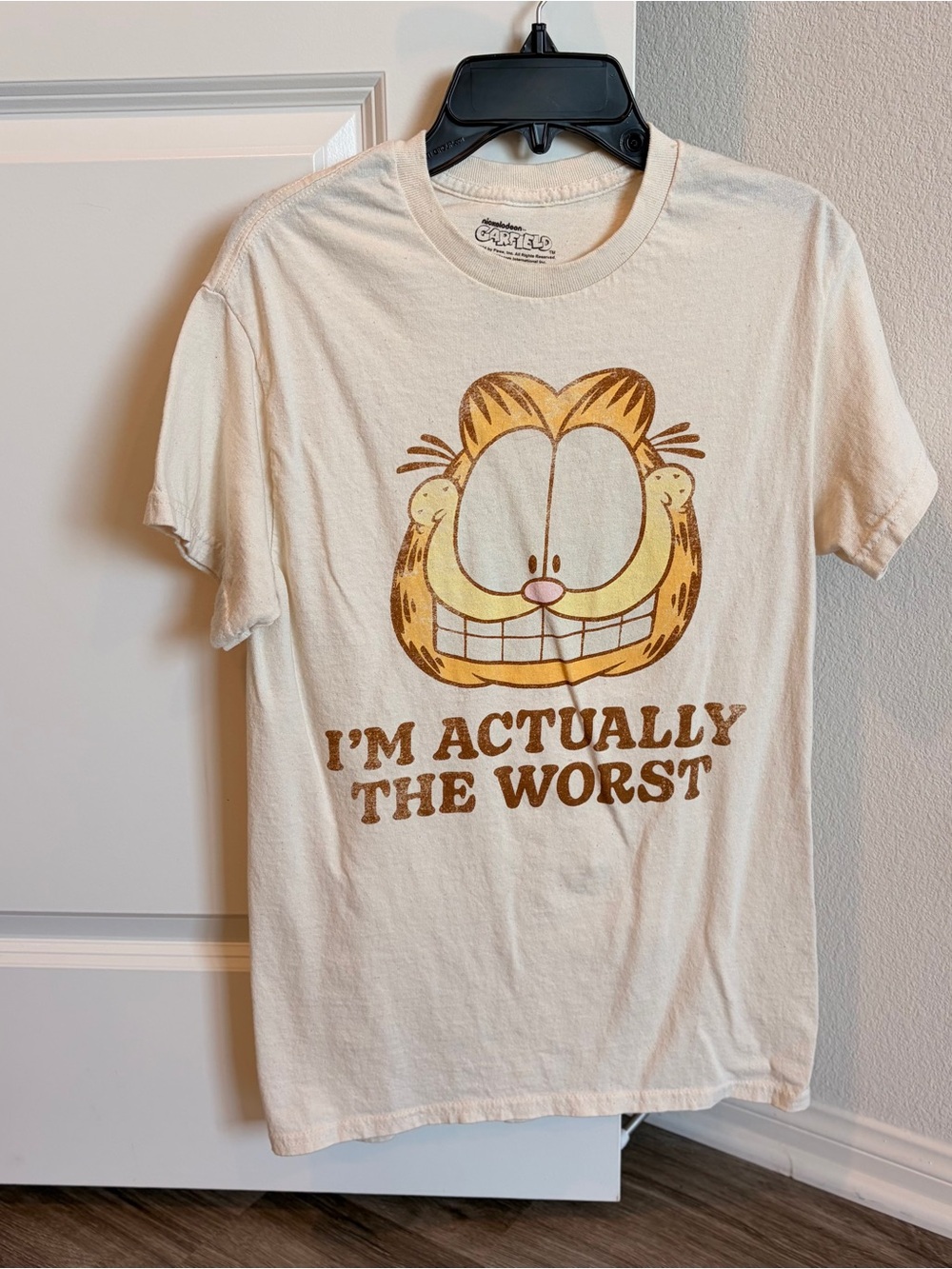 Nickelodeon Garfield I'm Actually the Worst shirt